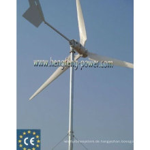 horizontale Achse hohes Strenth Rostfrei Stahl Rohr wind Power Generator Windrad 150W-100KW, Direktantrieb, wartungsfrei